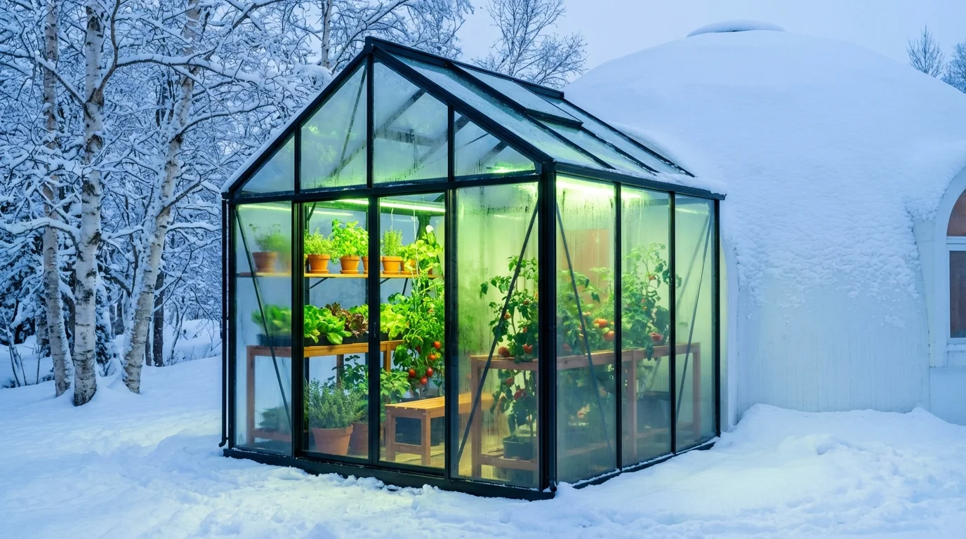 パーマカルチャー温室