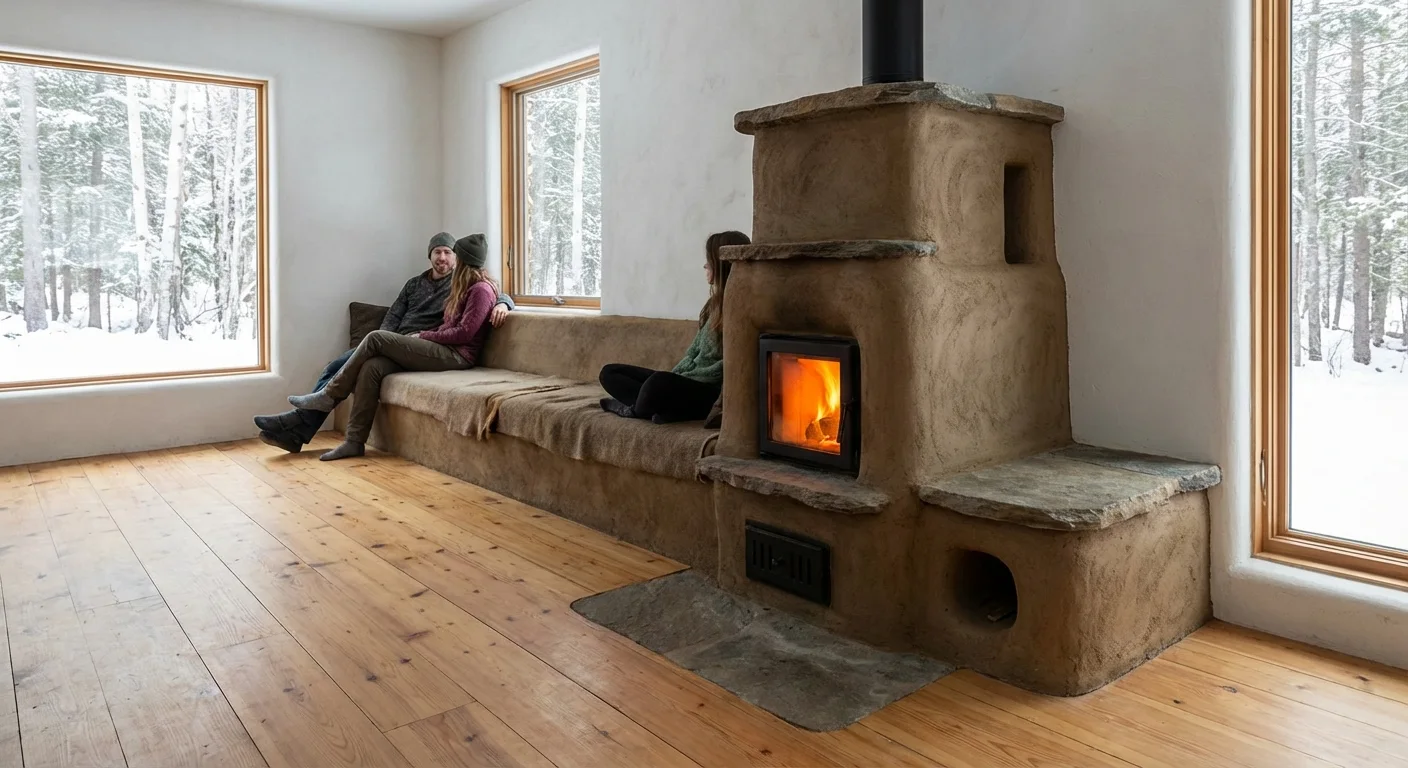 ロケットマスヒーター