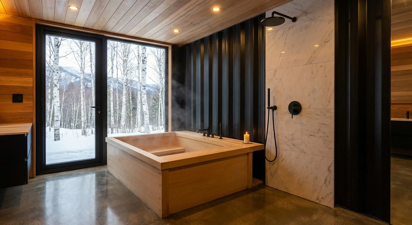 深浴槽バスルーム