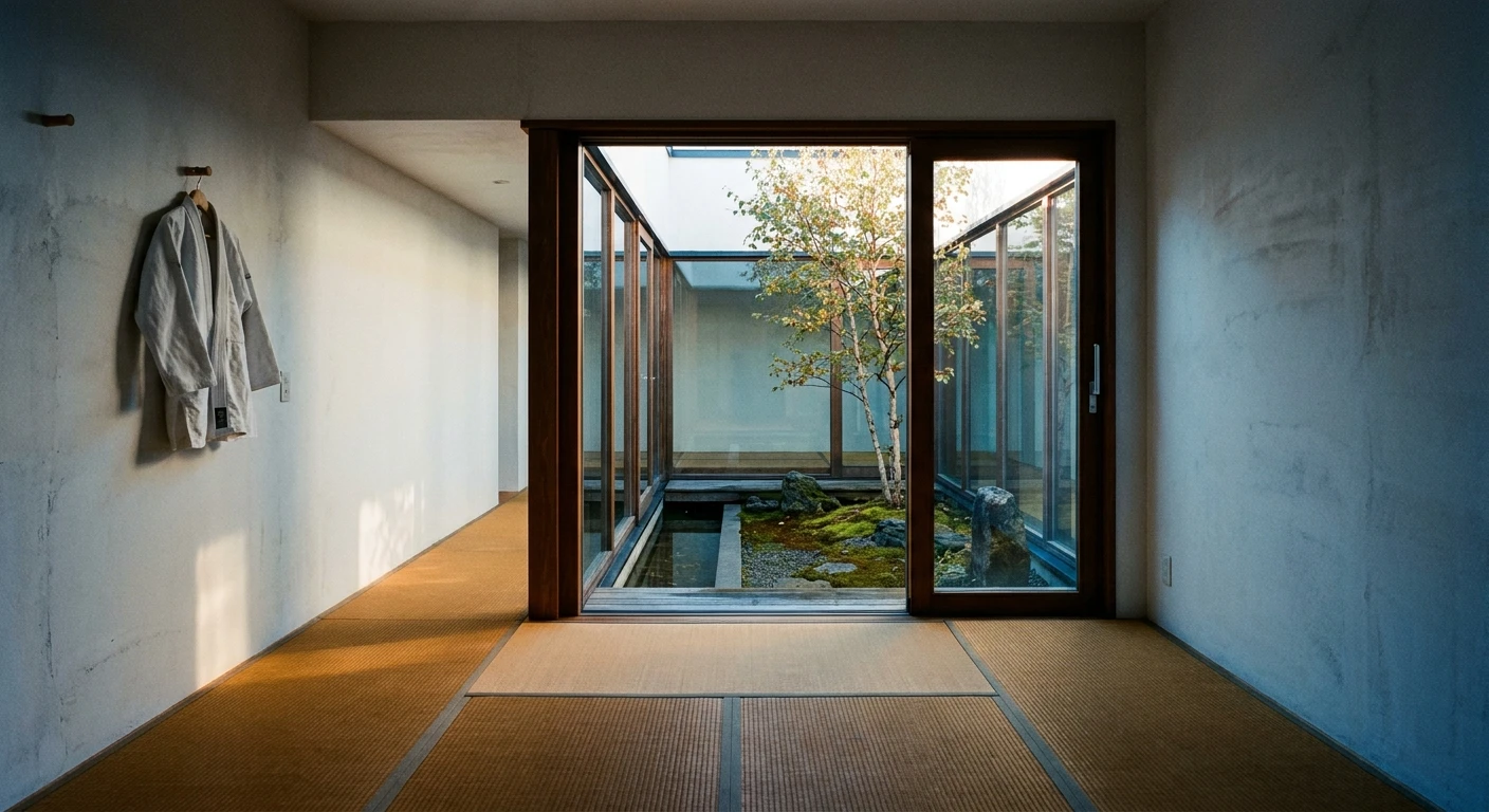 kumaushi_a_dojo_courtyard_view.webp