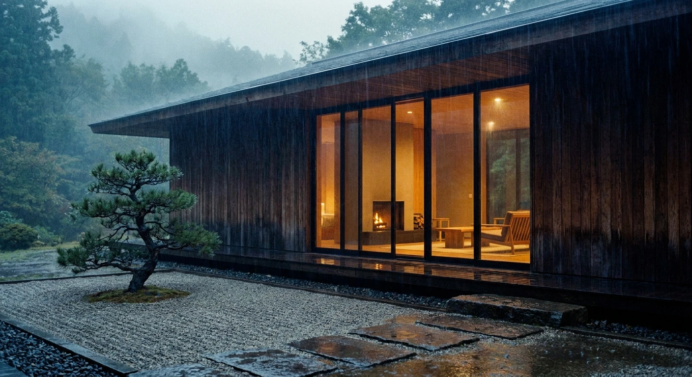 NESTING — 美留和の森に包まれた上質なロッジ