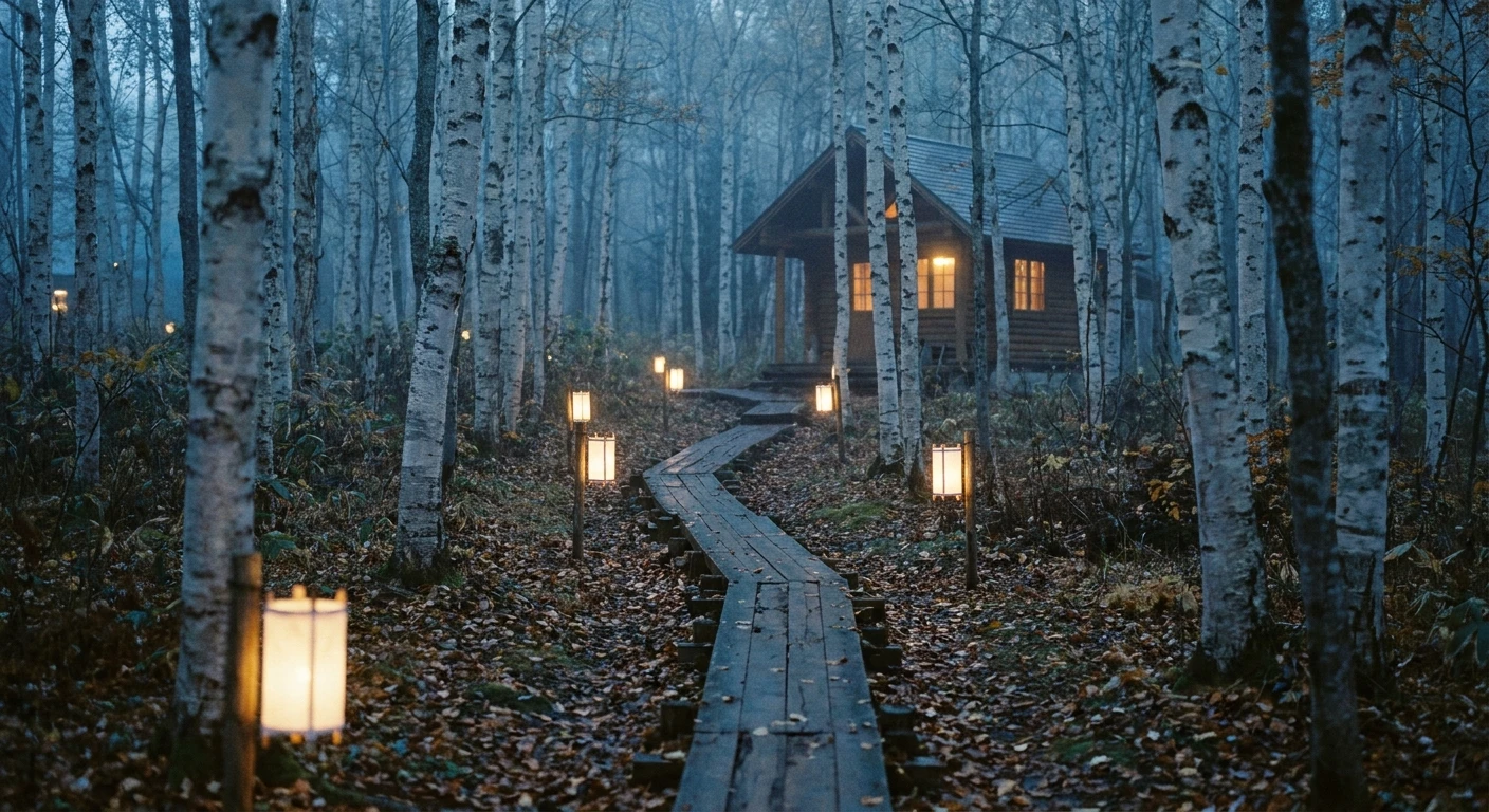 TAPKOP への森の小径