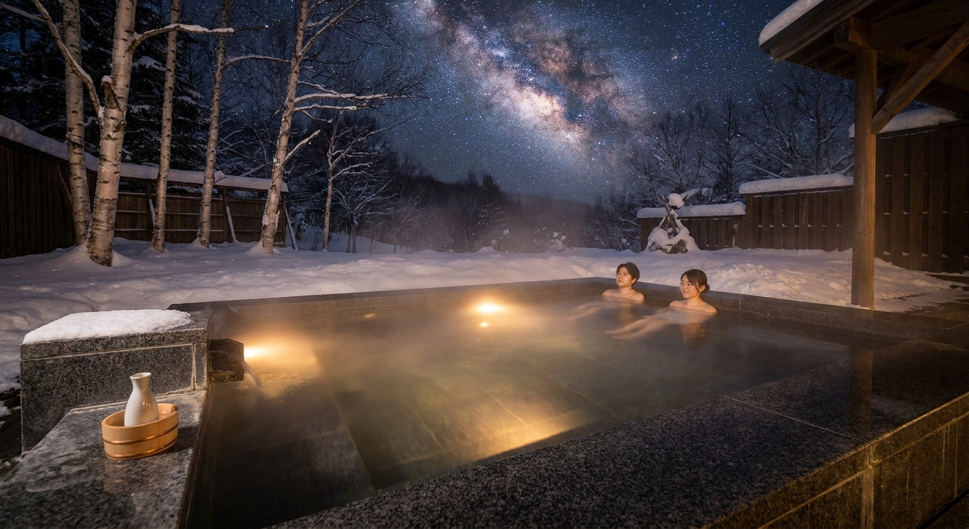 天の川露天風呂