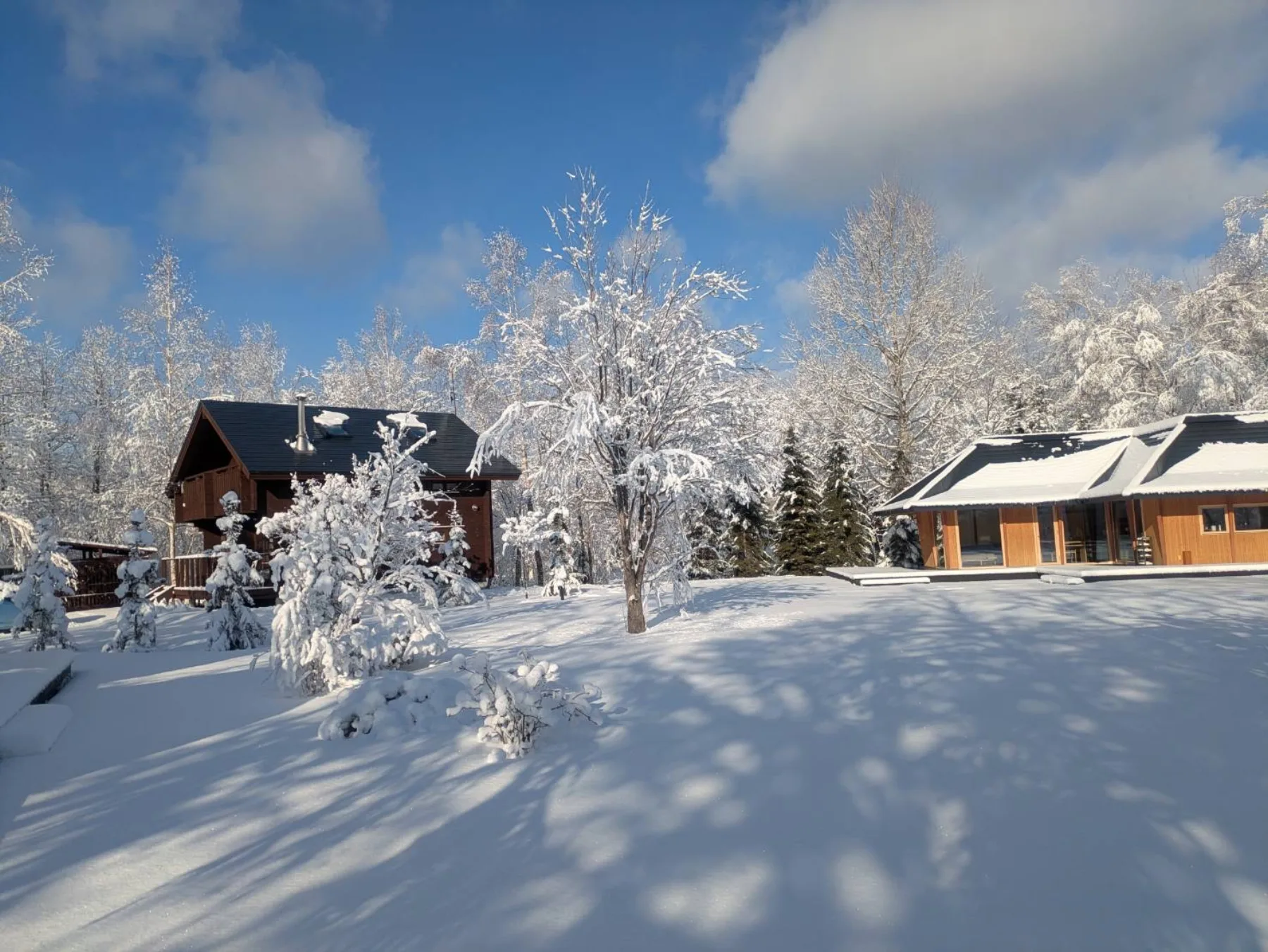弟子屈 冬の雪景色